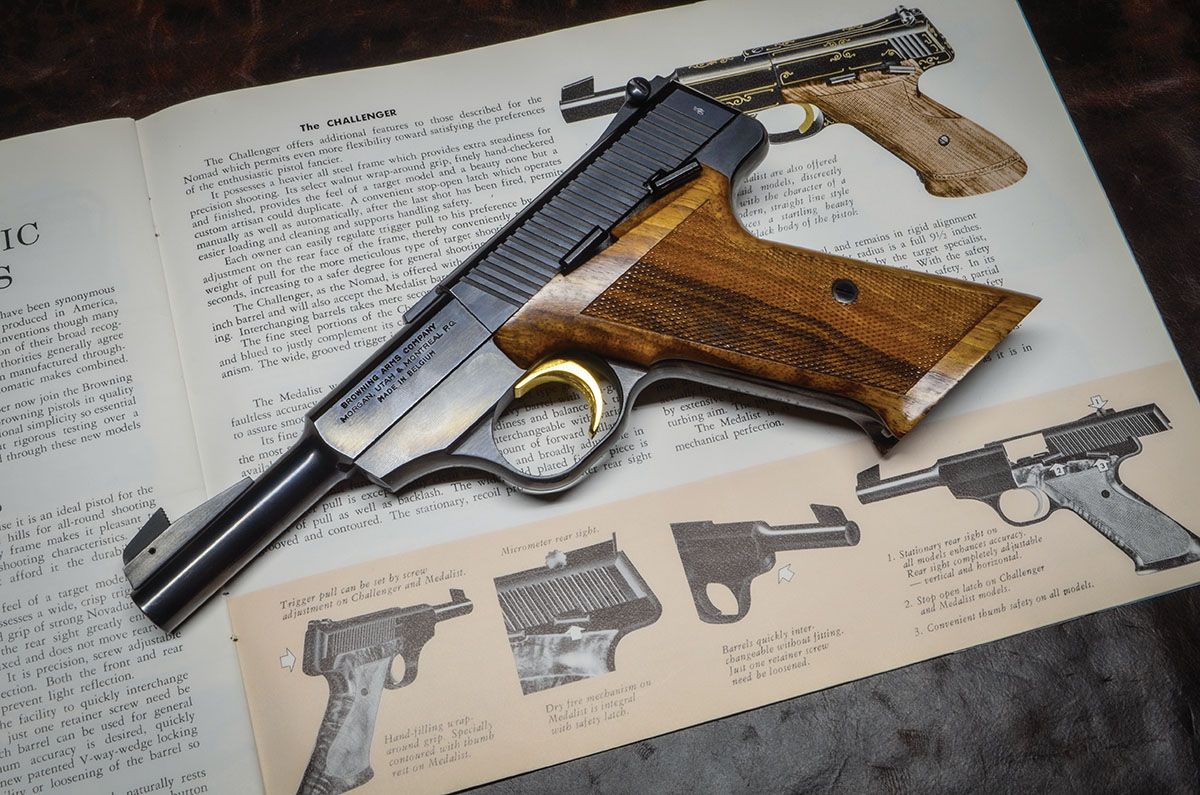 The catalogs from that era were practically literary productions, with descriptions, background information and ballistics data. The Browning catalogs were simply too nice to throw away.